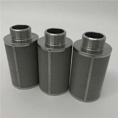 Metalowy porowaty 1 mikron 10 '' spiekany filtr siatkowy