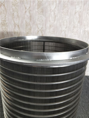 Separator Sand Cylindryczny filtr siatkowy Q22 Q35 z drutu klinowego