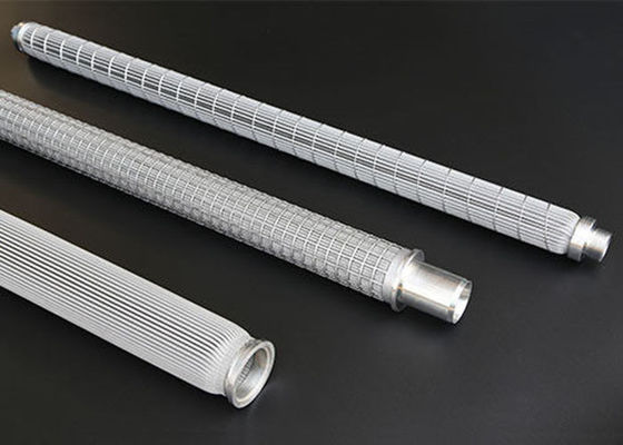 2Microns SS304 High Polymer Industry Plisowany filtr z siatki drucianej Matel