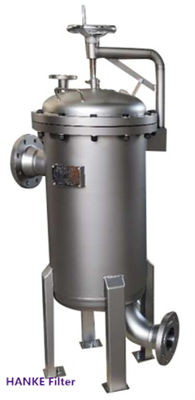 Obudowa filtra workowego ze stali nierdzewnej DN300 Stopień ochrony filtra 5 mikronów do separacji cieczy stałych
